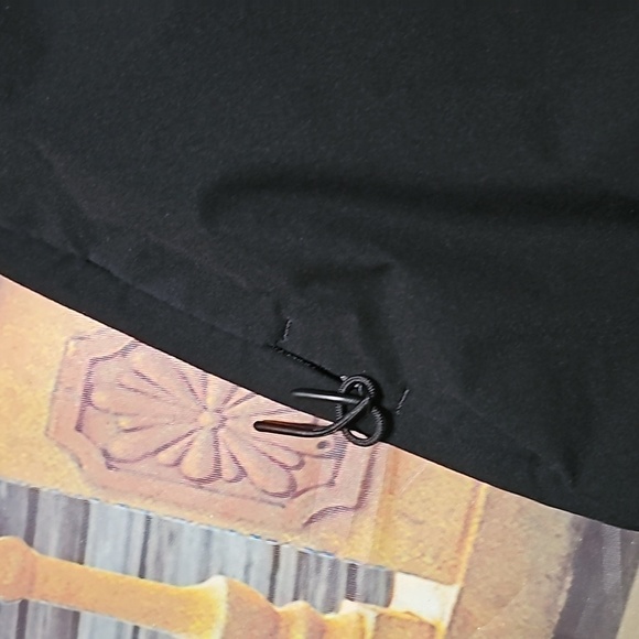 BR STANDARD Black Zippered Ankle Motion Tech Joggers Pants Size Medium - Picture 4 of 7